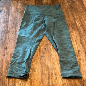 Lululemon Athletica Blue Leggings Align Crop